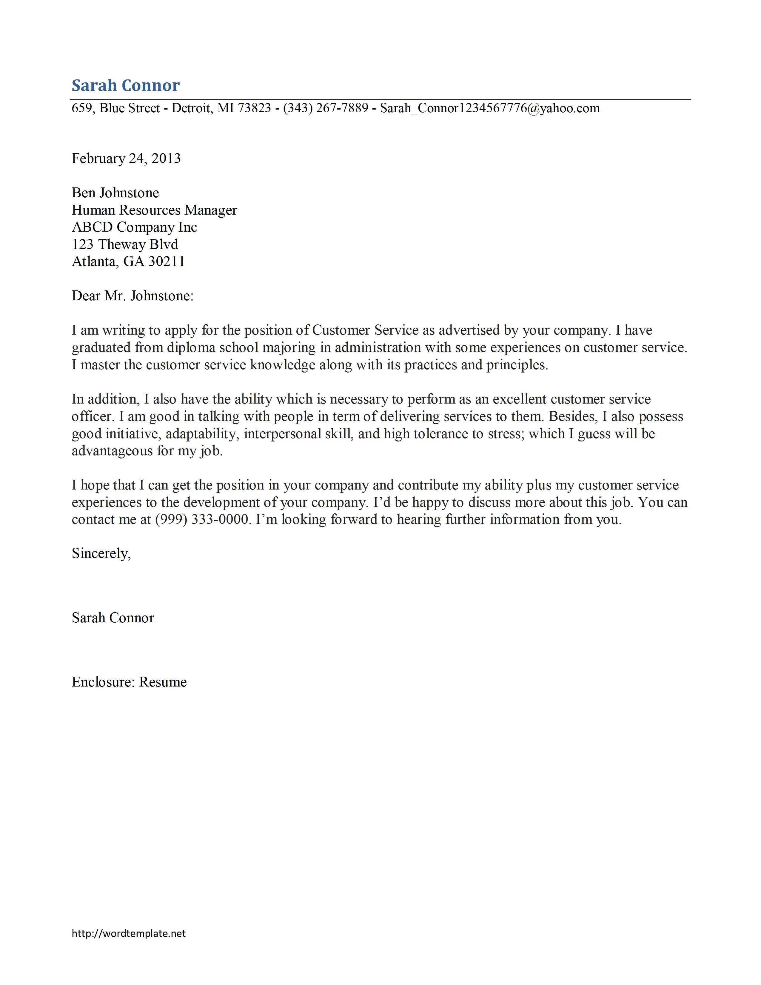 39540 customer service cover letter image6
