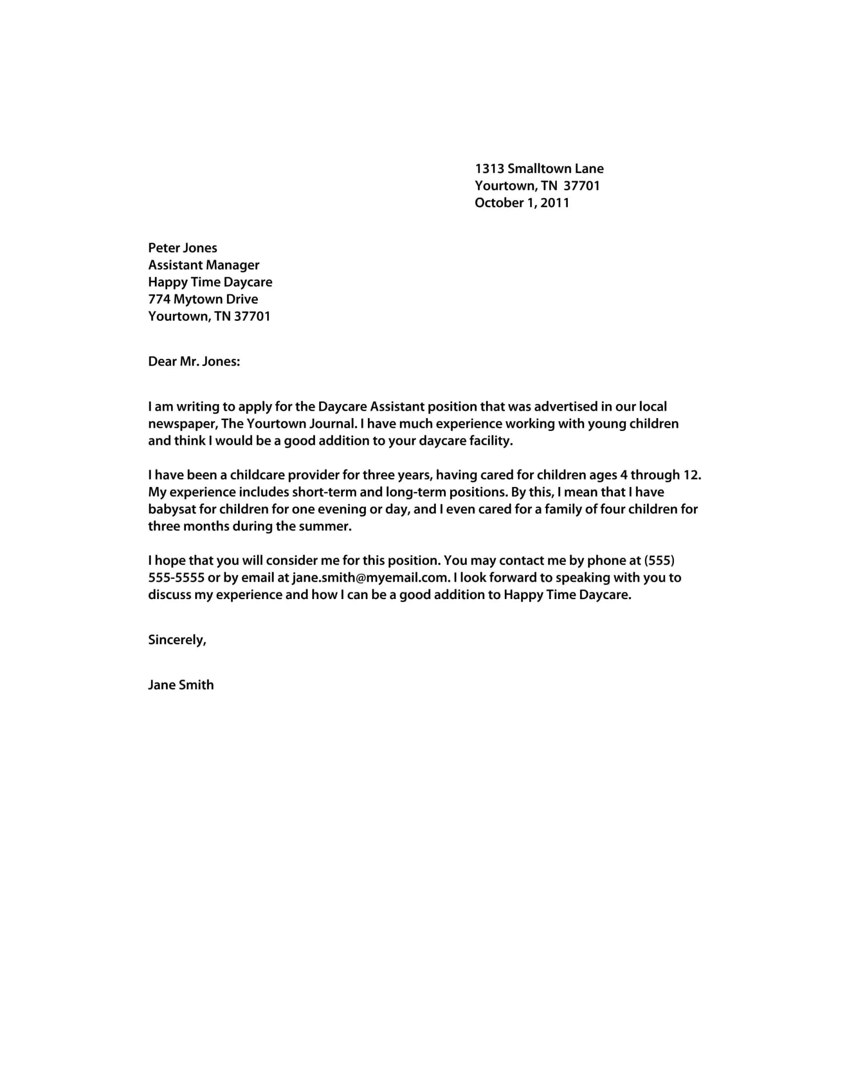 39543 cover letter example guide overview