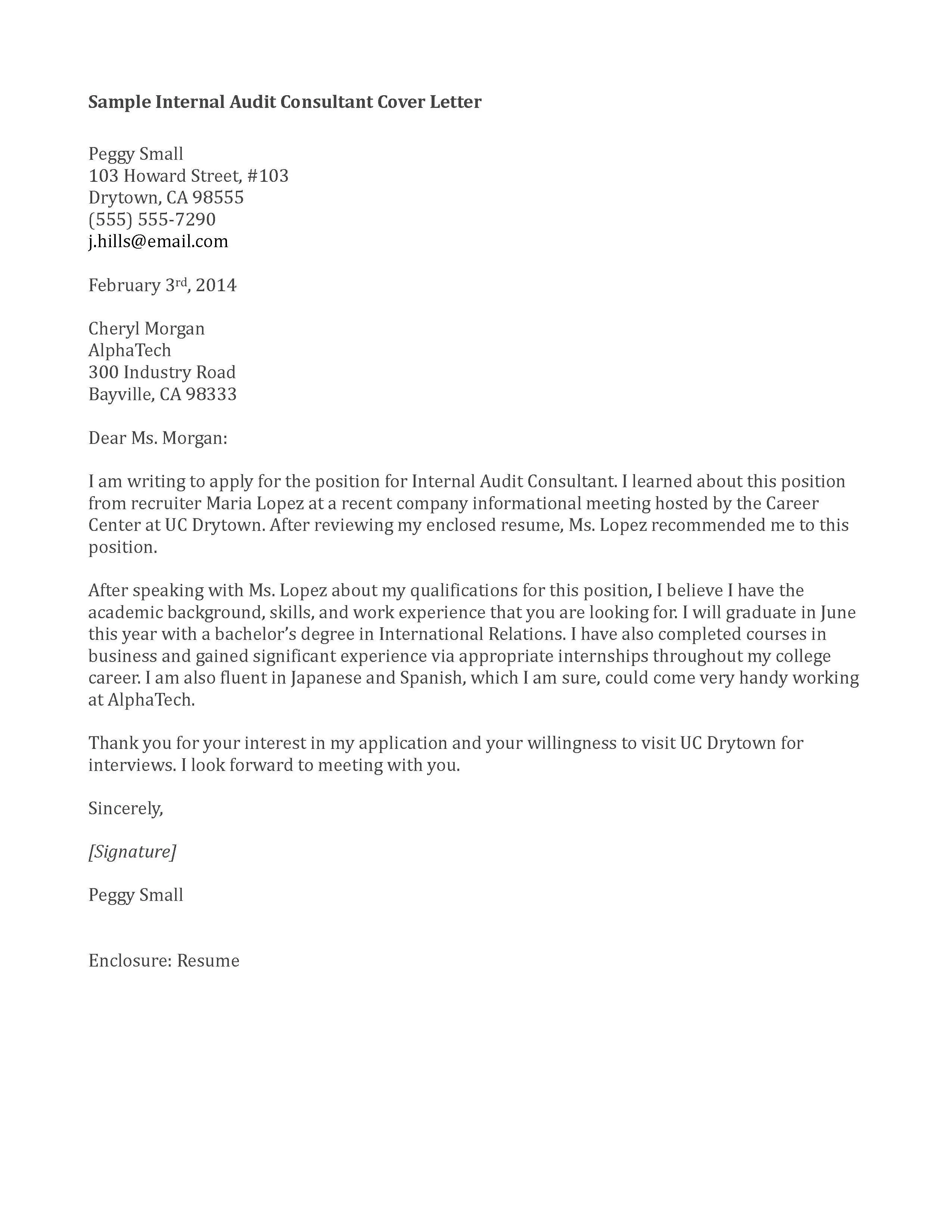 39549 cover letter skills experience