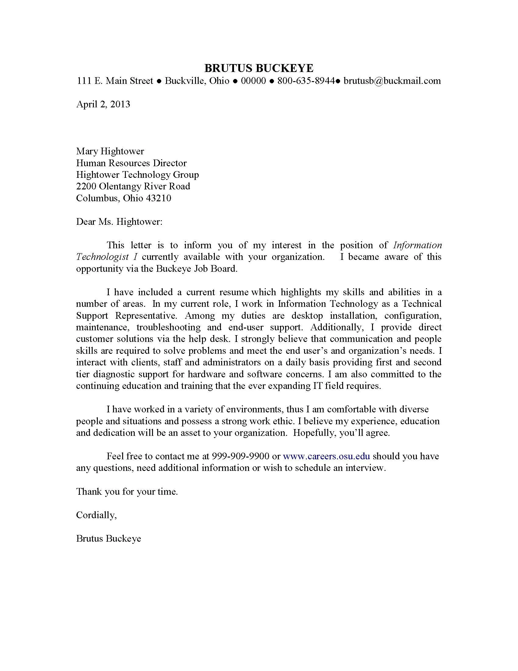 39549 internal cover letter elements
