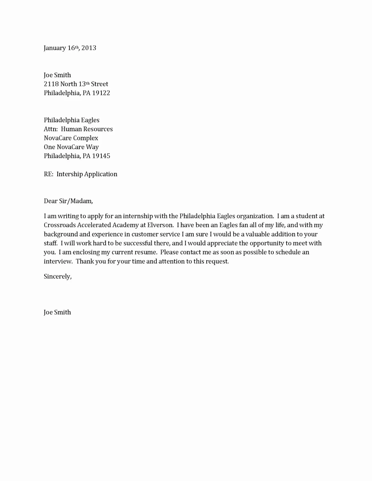 39553 cover letter components