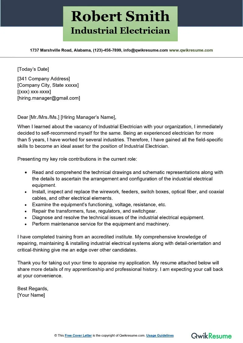 39556 closing paragraph cover letter