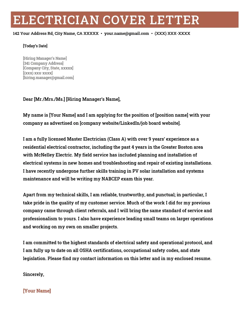 39556 cover letter formatting