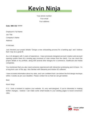 39557 upwork cover letter example 5