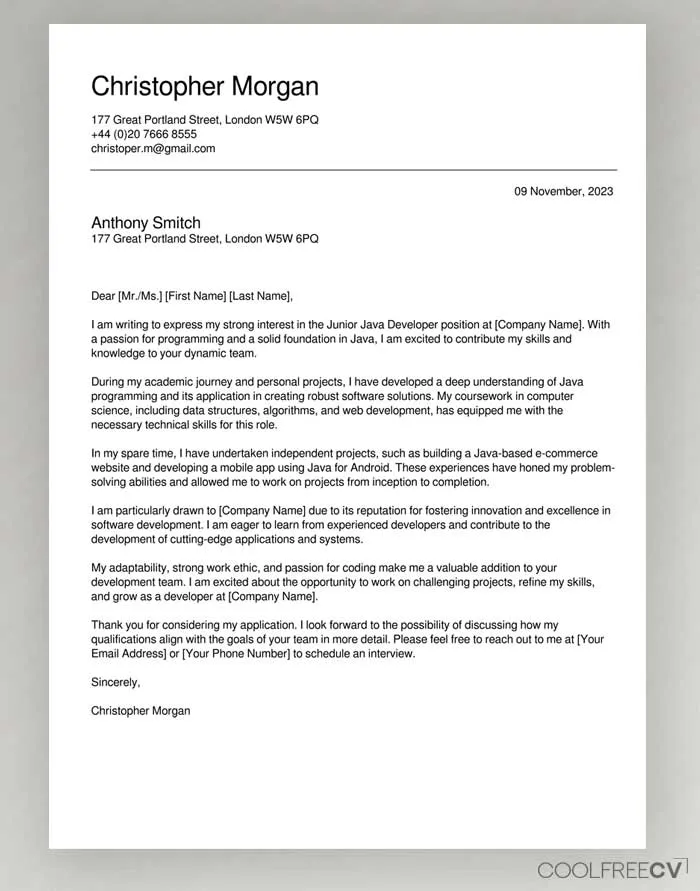 39558 skills on cover letter