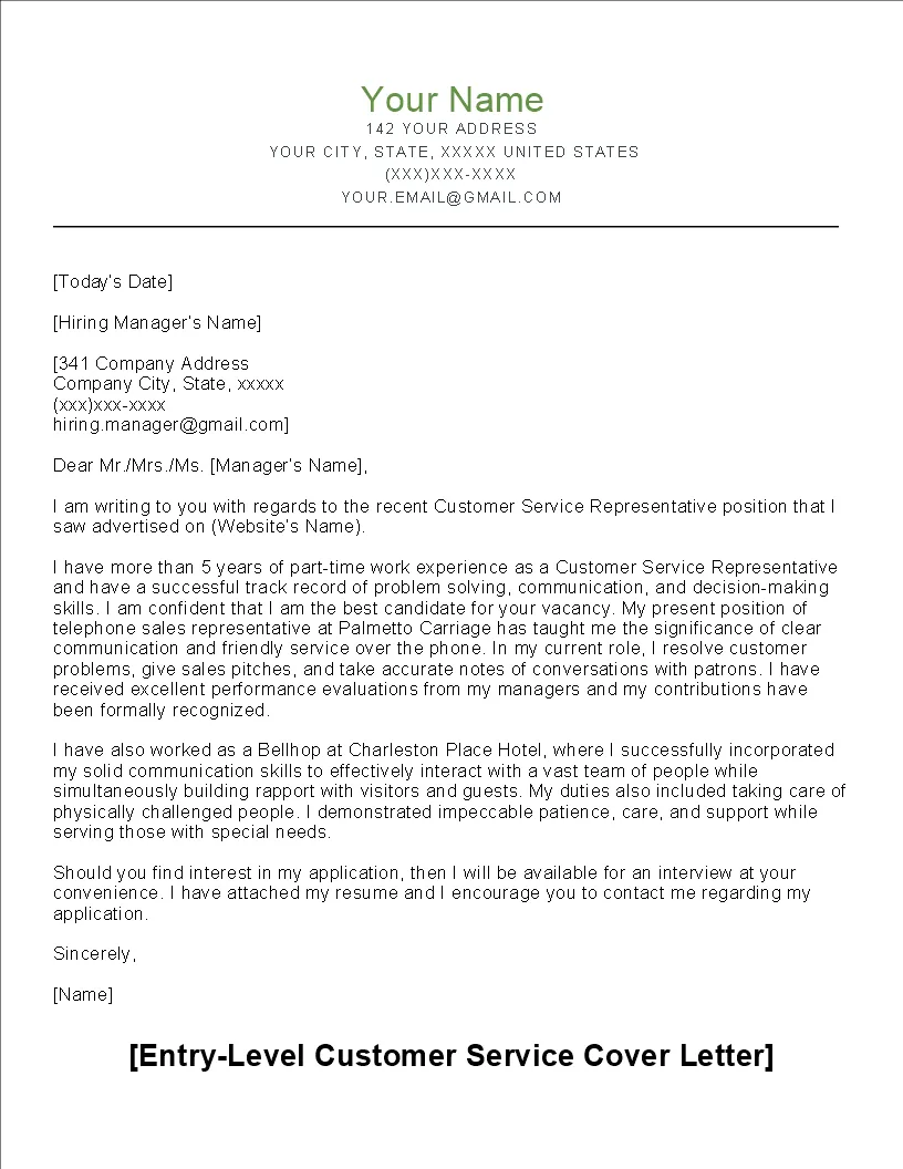 39565 customer service cover letter tips image5