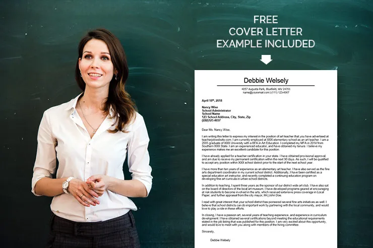 39569 teacher cover letter passion