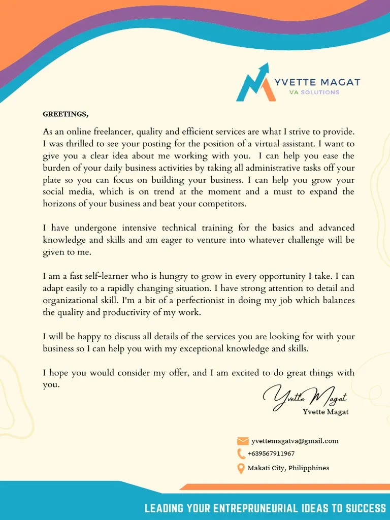 39573 tailoring cover letter