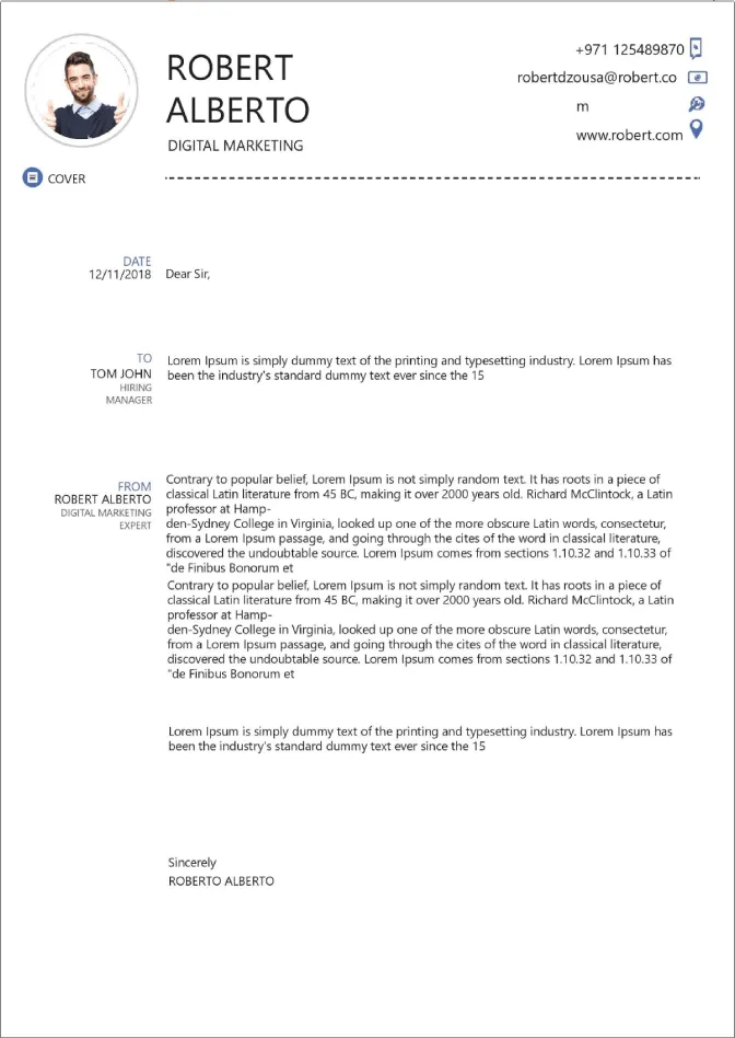 39574 creative cover letter template