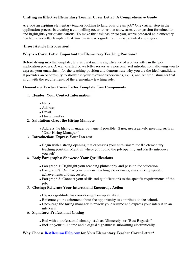 39576 elementary teacher cover letter image1