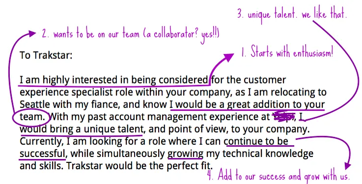39582 concise cover letter