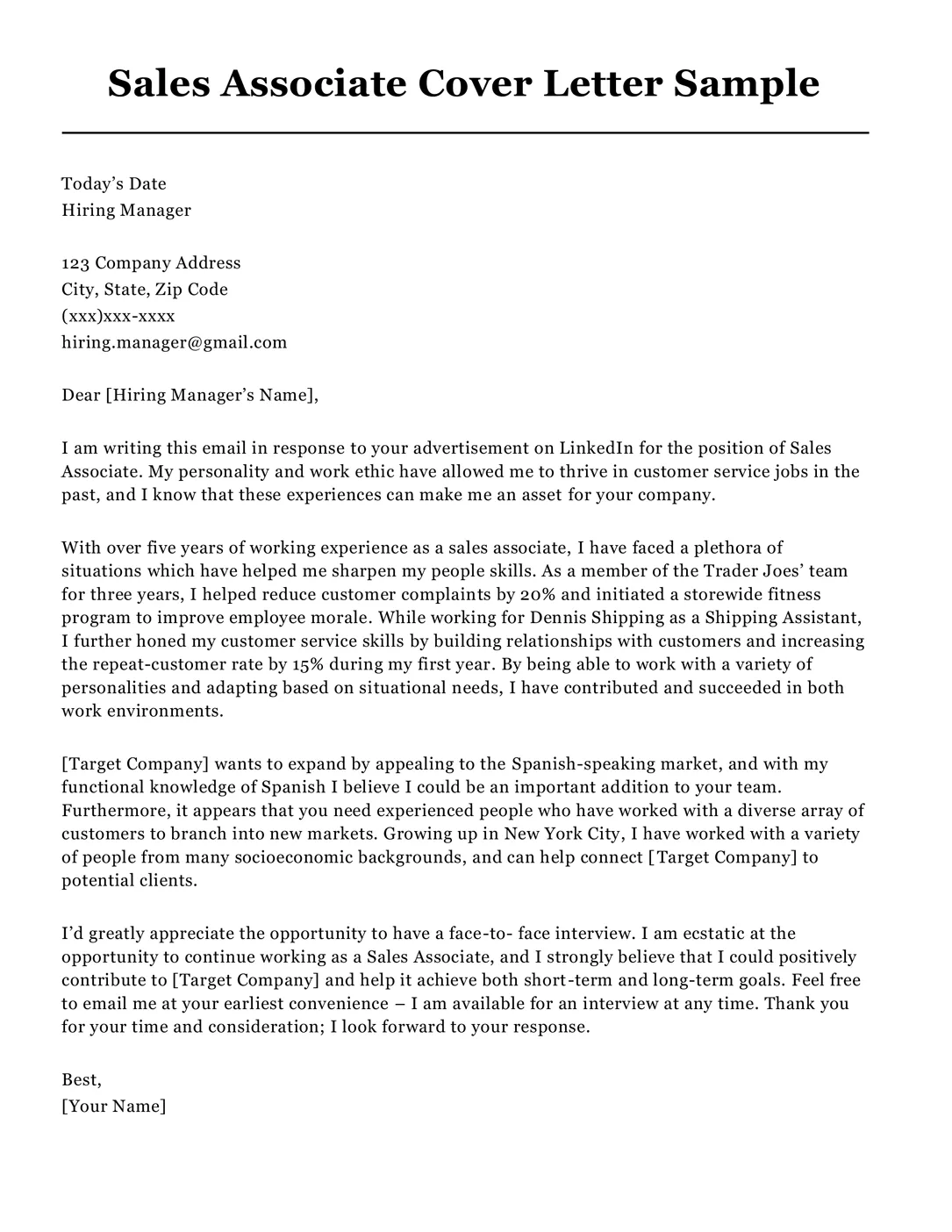 39584 sales consultant cover letter 6