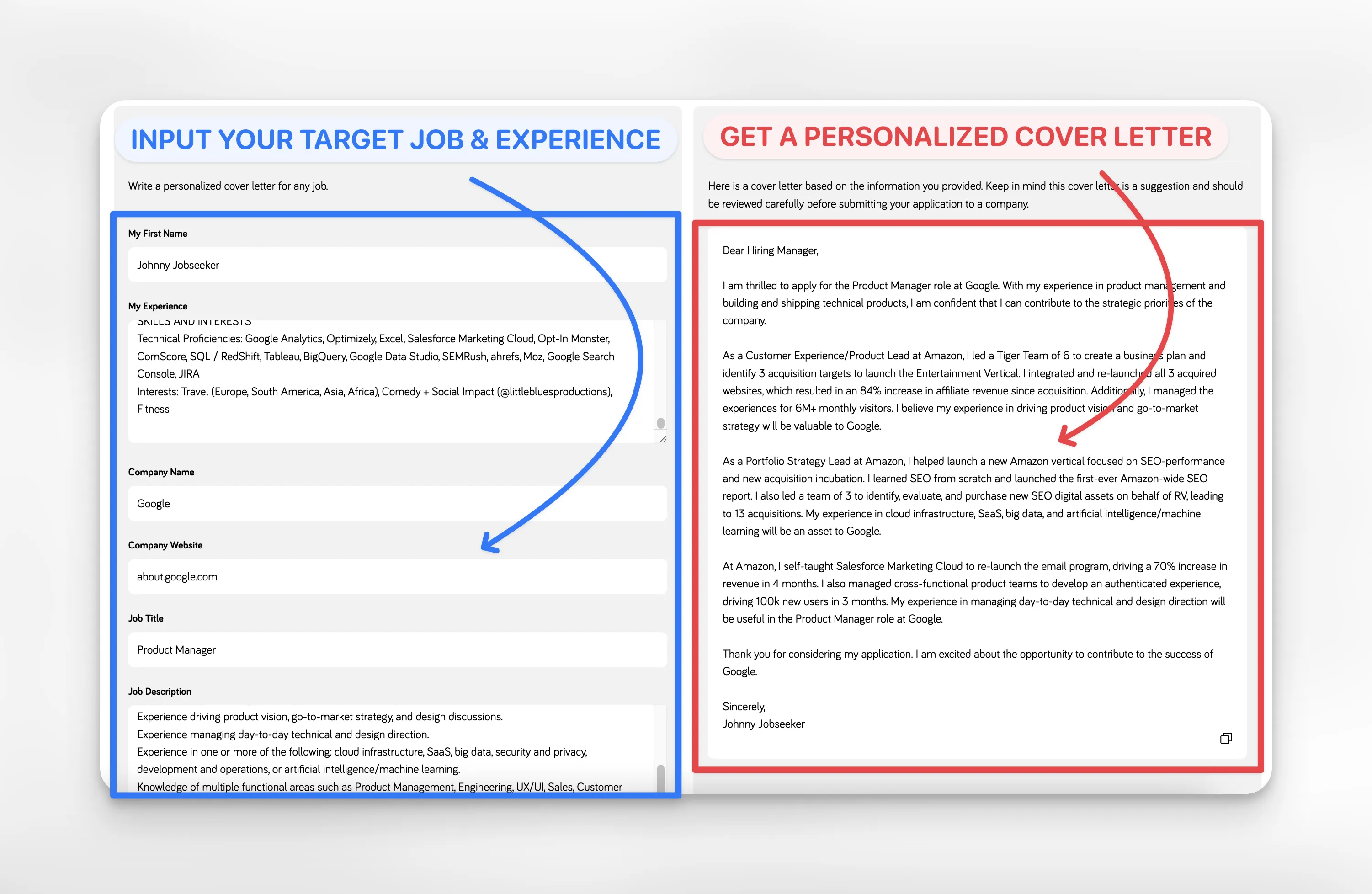39585 key elements cover letter