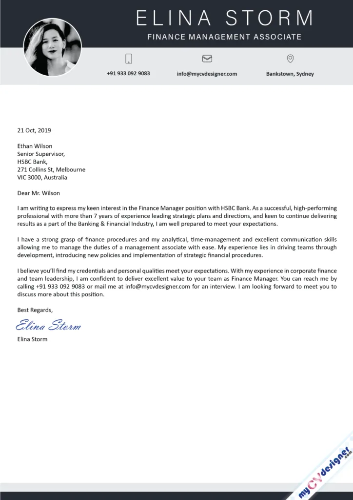 39585 tailoring cover letter