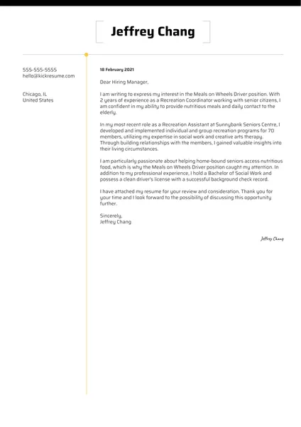 39599 cover letter format