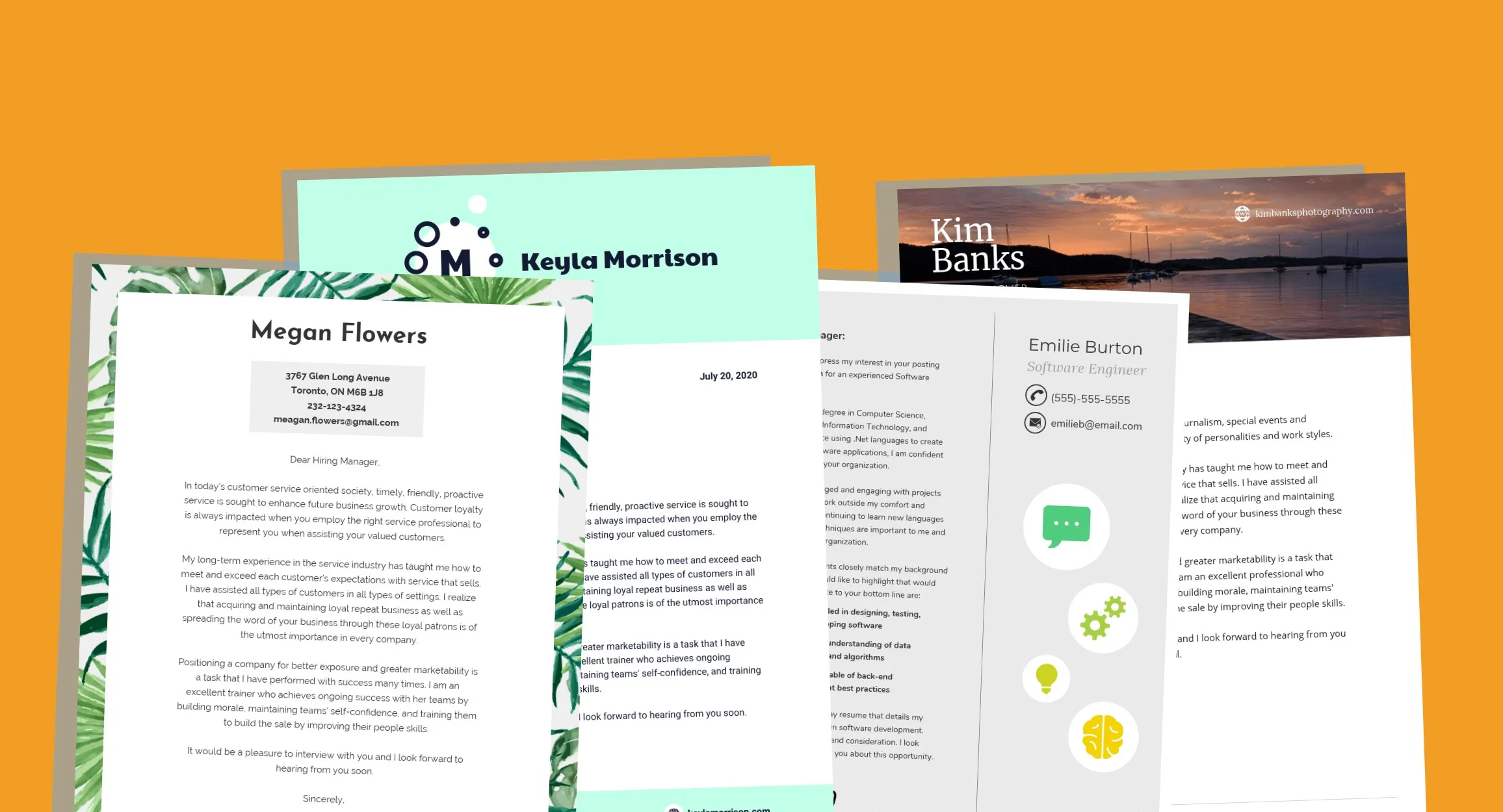 39600 professional cover letter design