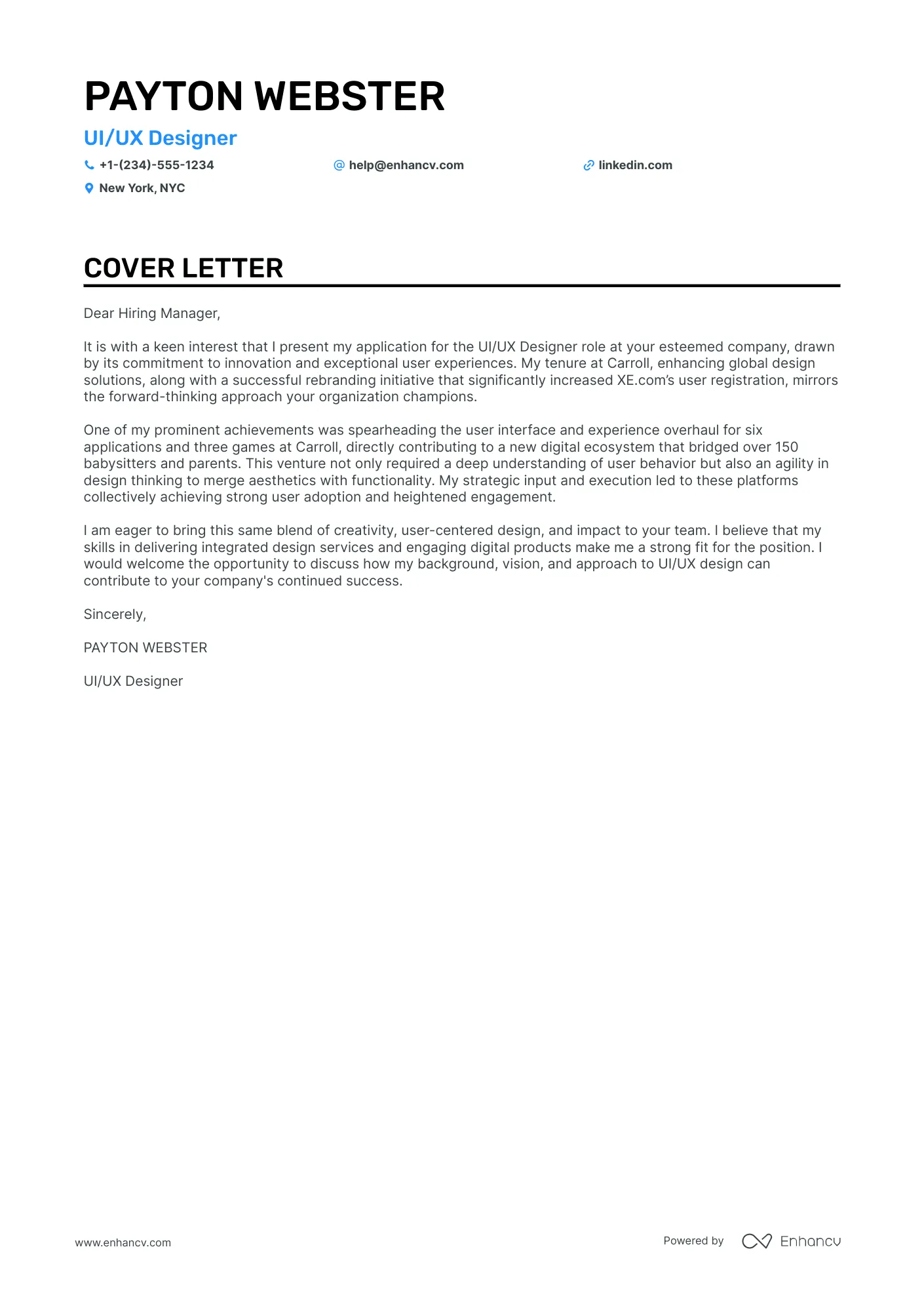 39601 aux cover letter enthusiasm