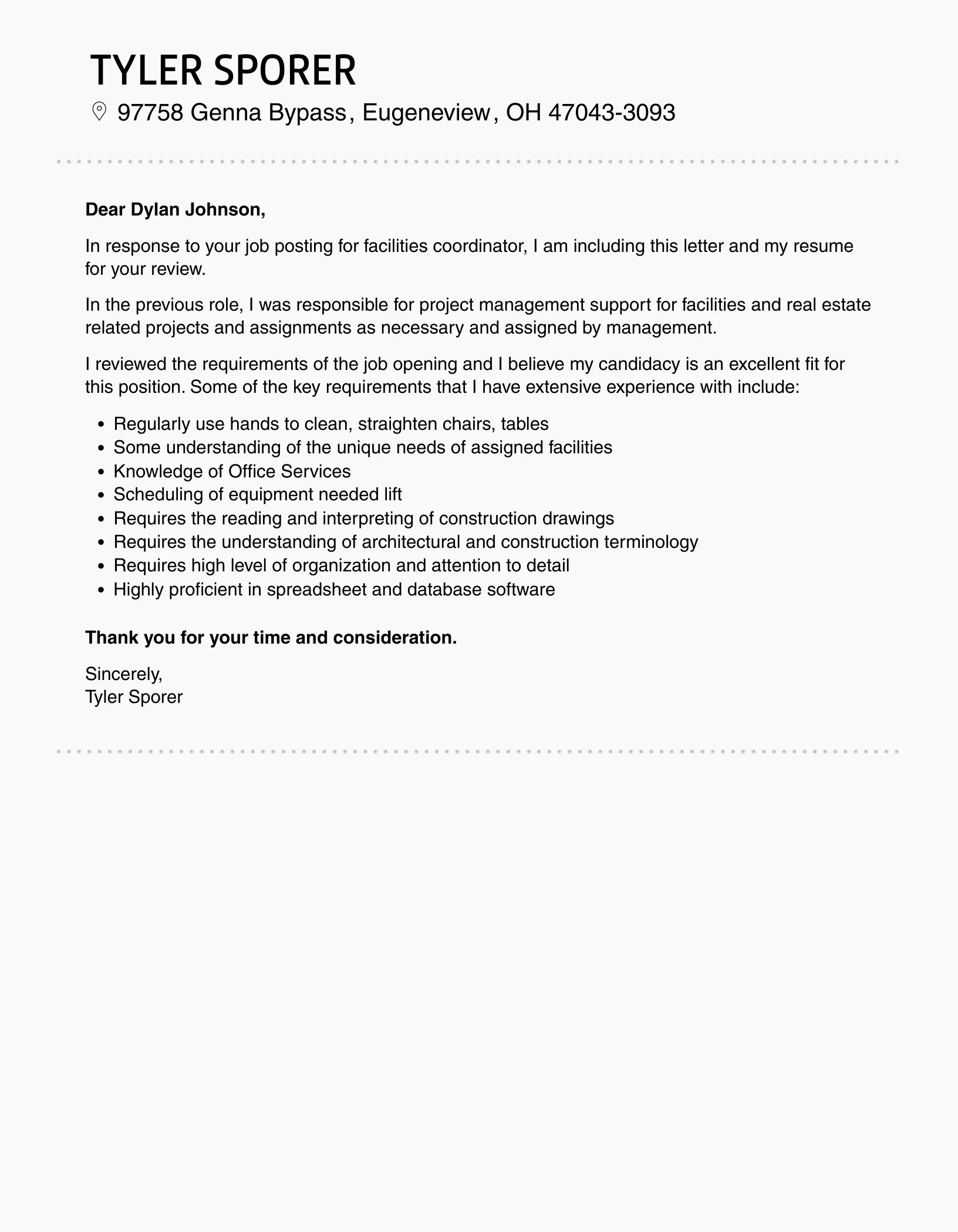 39622 professional cover letter example