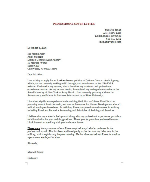 39635 cover letter examples