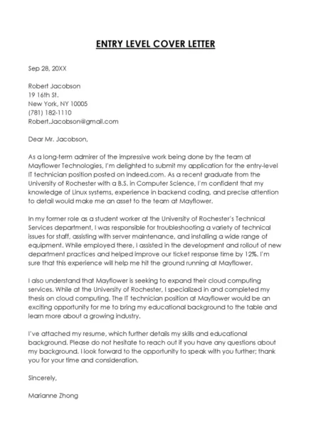 39650 cover letter formatting