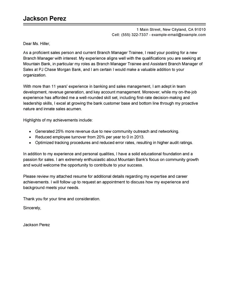 39687 cover letter manager trainee image2