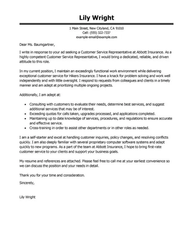 39693 customer service cover letter 1