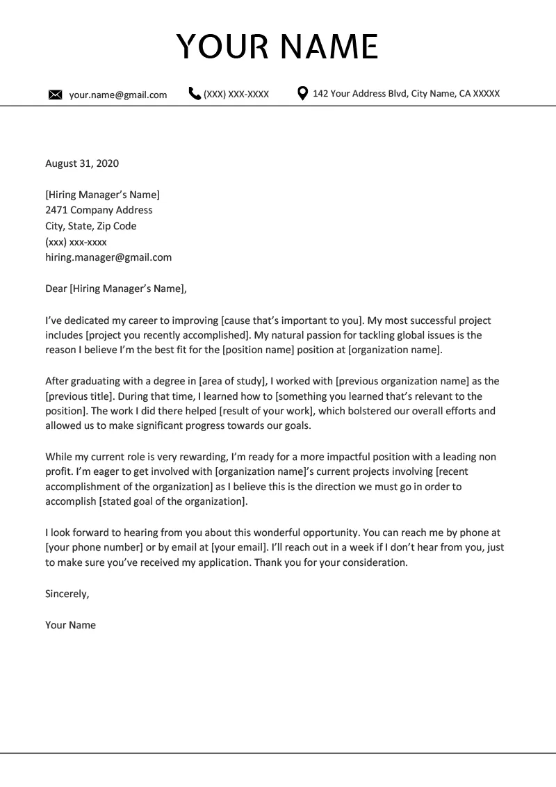 39695 nonprofit cover letter example 1
