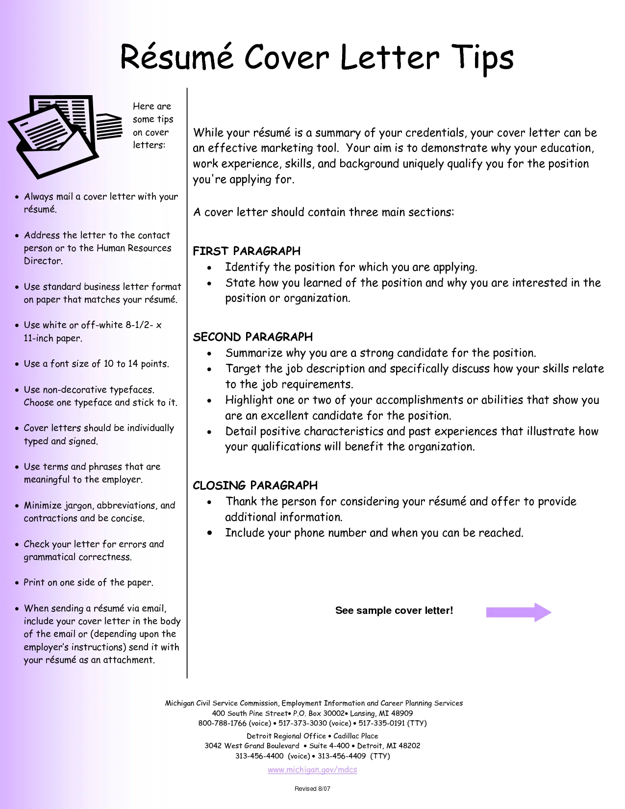 39706 problem solver cover letter