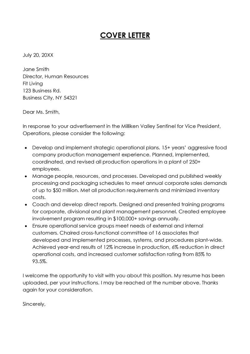 39706 recent graduate cover letter