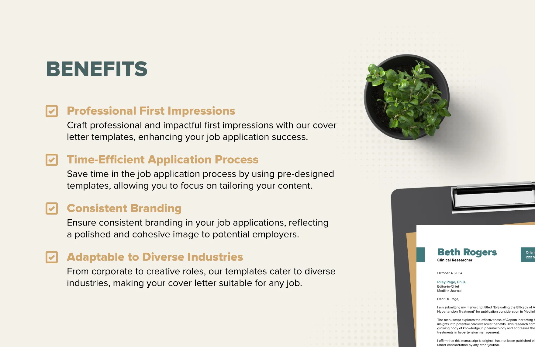 39707 cover letter journal elements