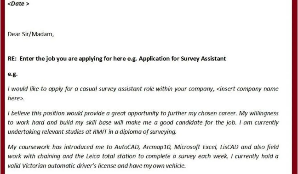 39708 cover letter formatting