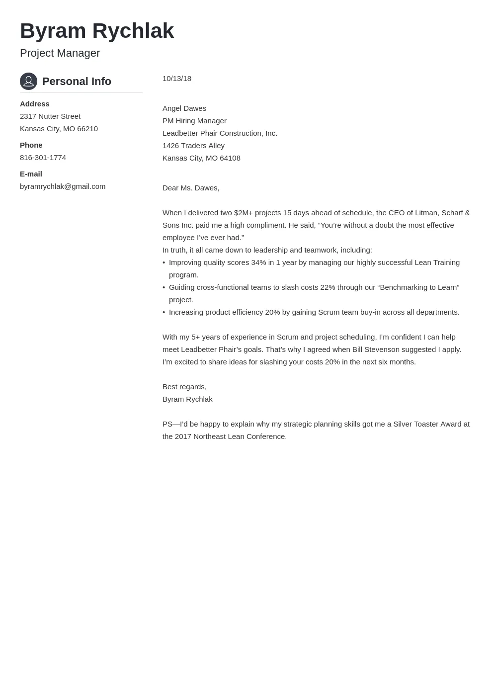 39711 enthusiasm cover letter 5