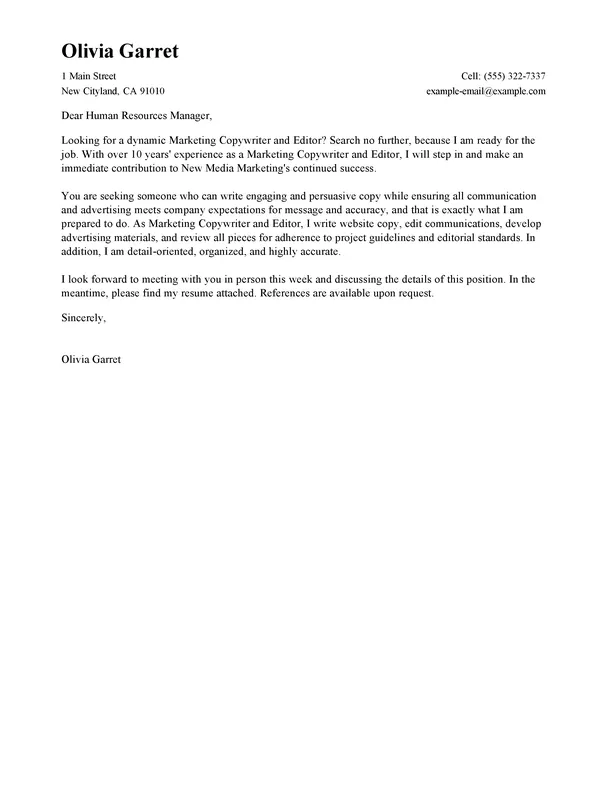 39721 cover letter edit service professionalism