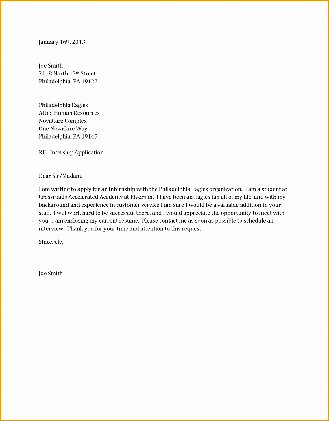 39722 customizing cover letter