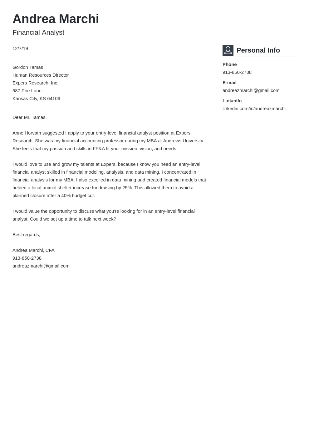 39737 contact information cover letter