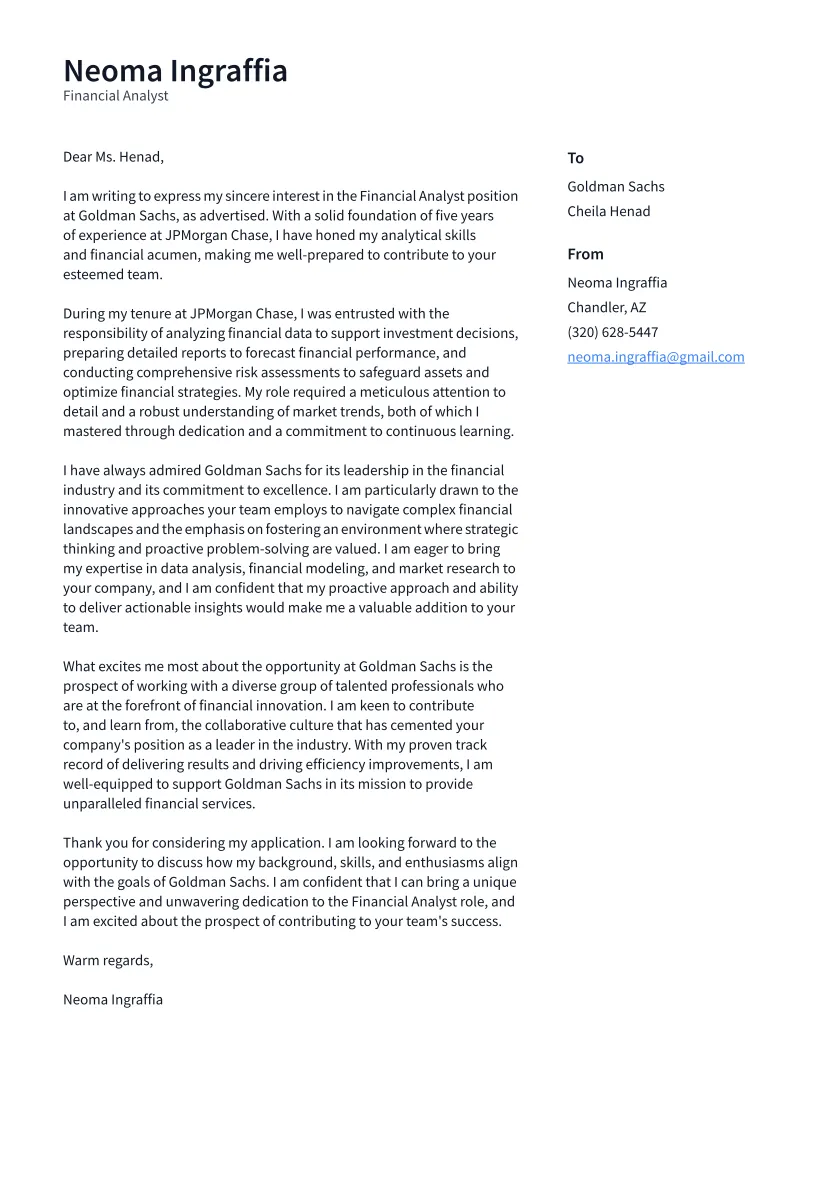 39737 cover letter components