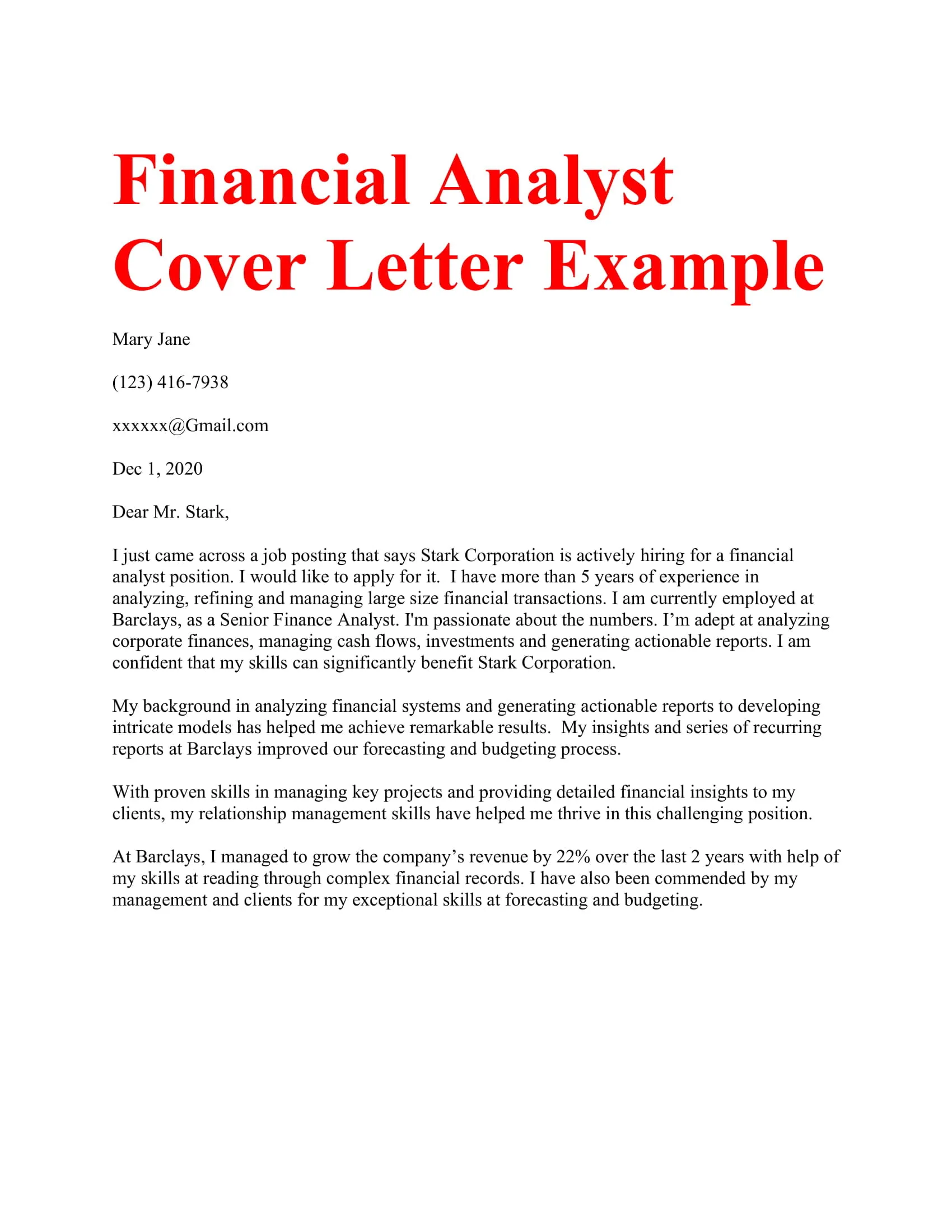 39737 financial skills cover letter