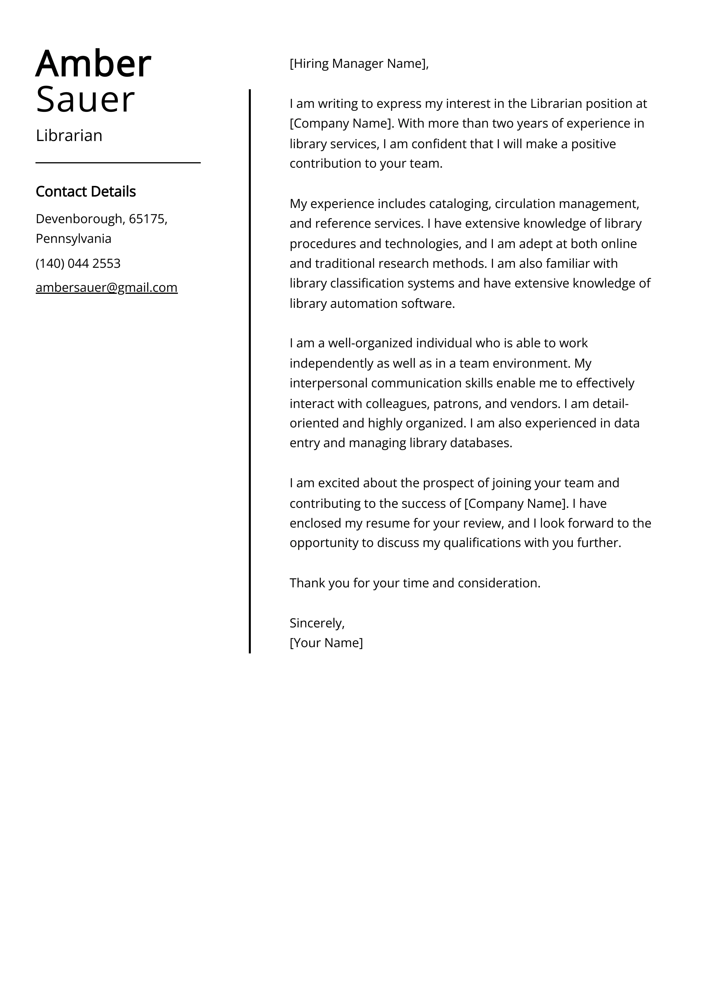 39740 cover letter formatting