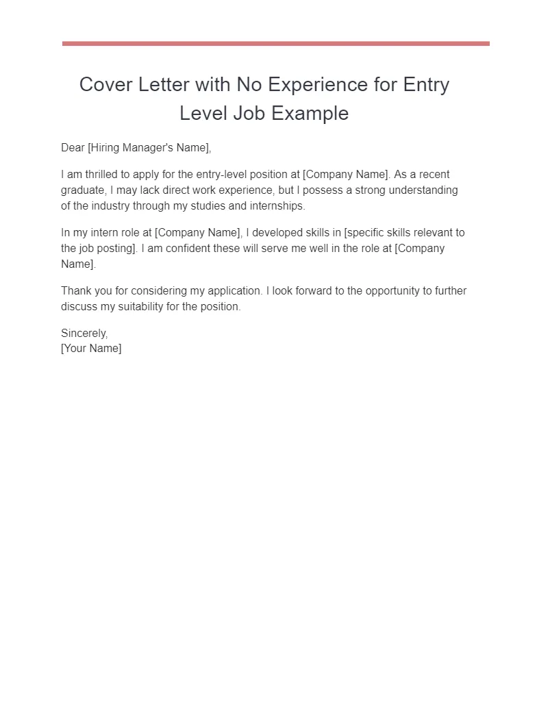39750 cover letter no experience 5