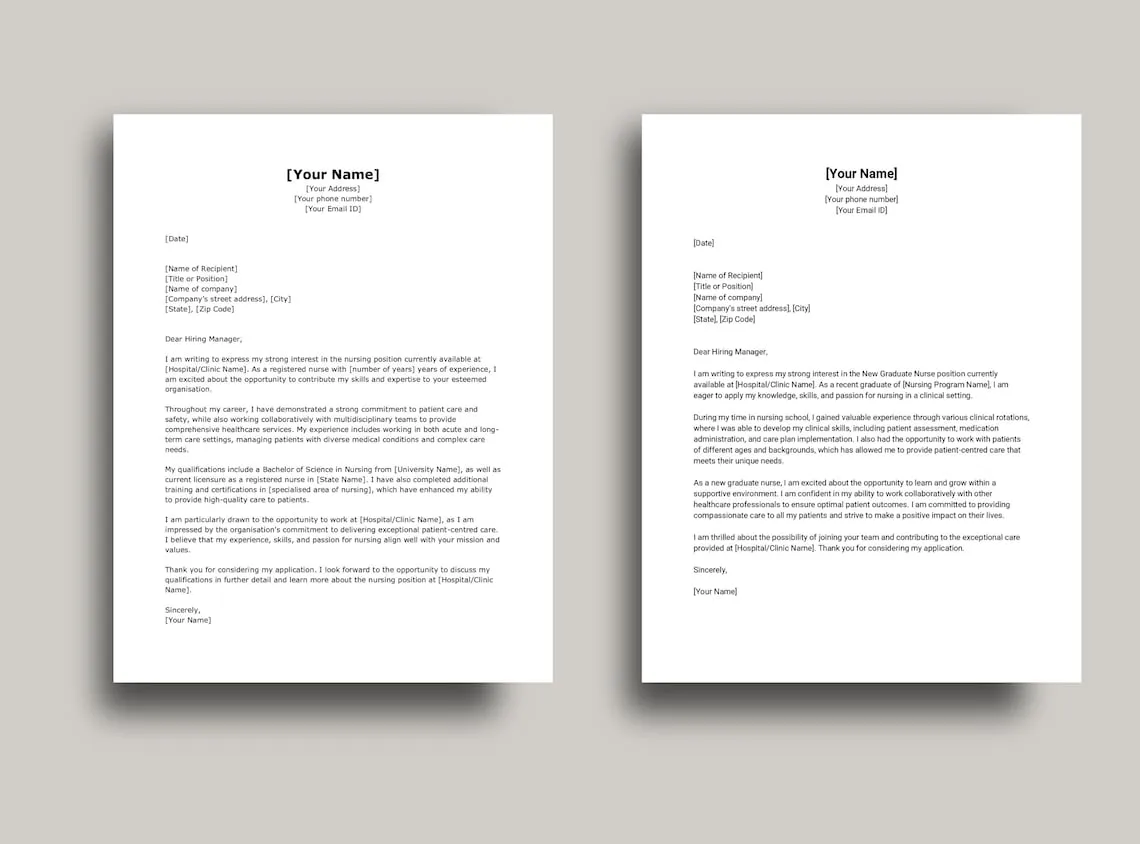 39752 nurse skills cover letter
