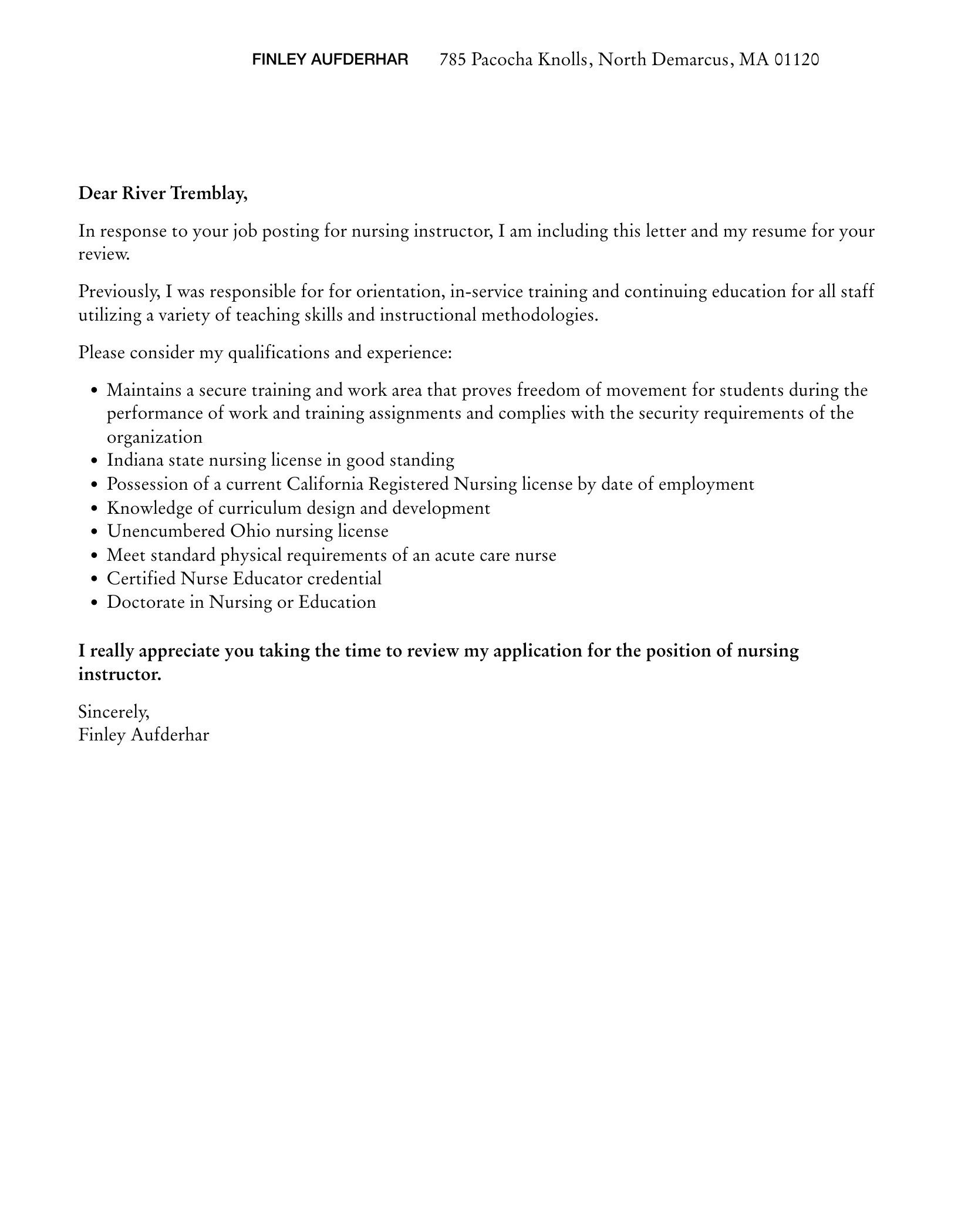 39753 nursing experience