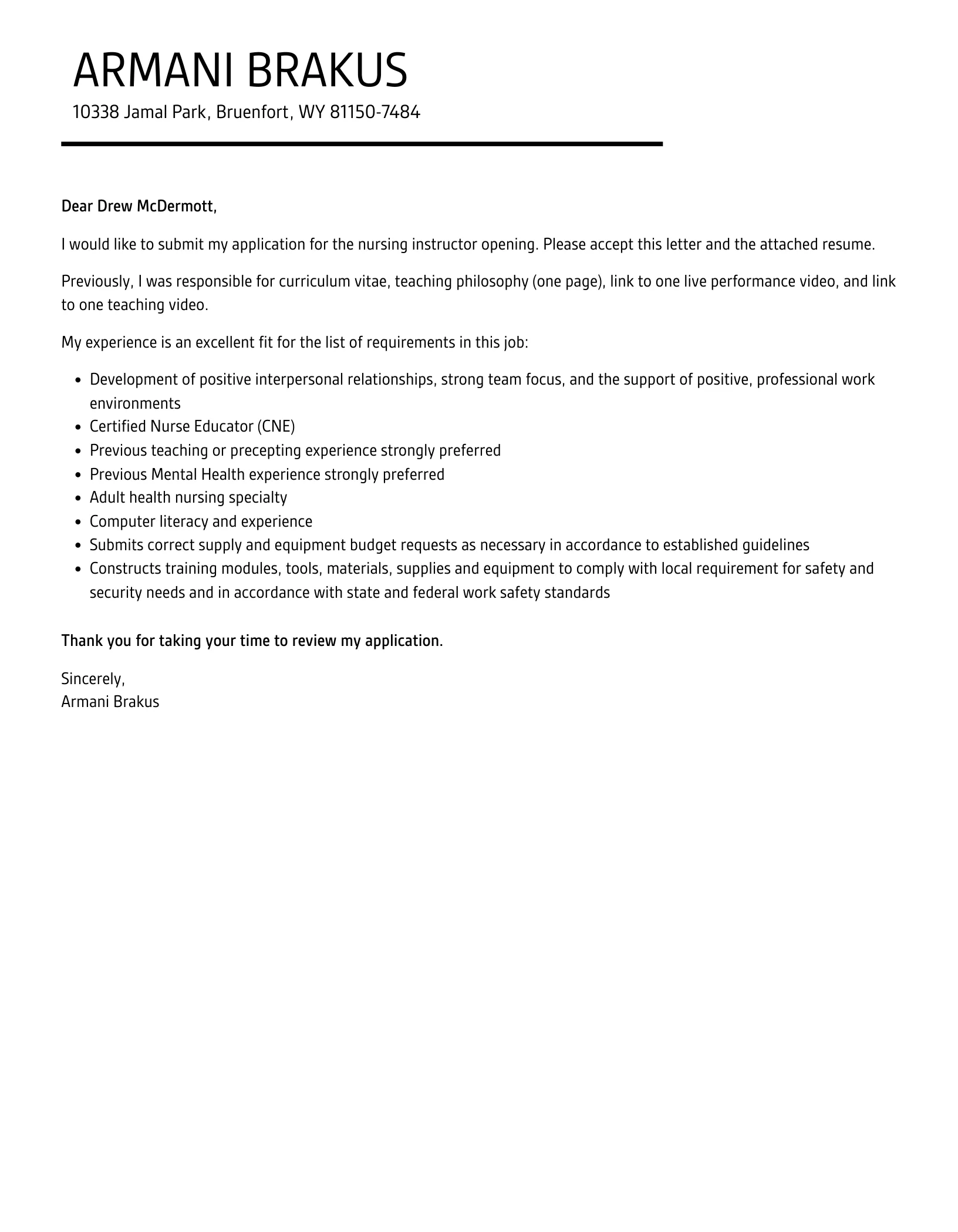 39753 tailoring cover letter