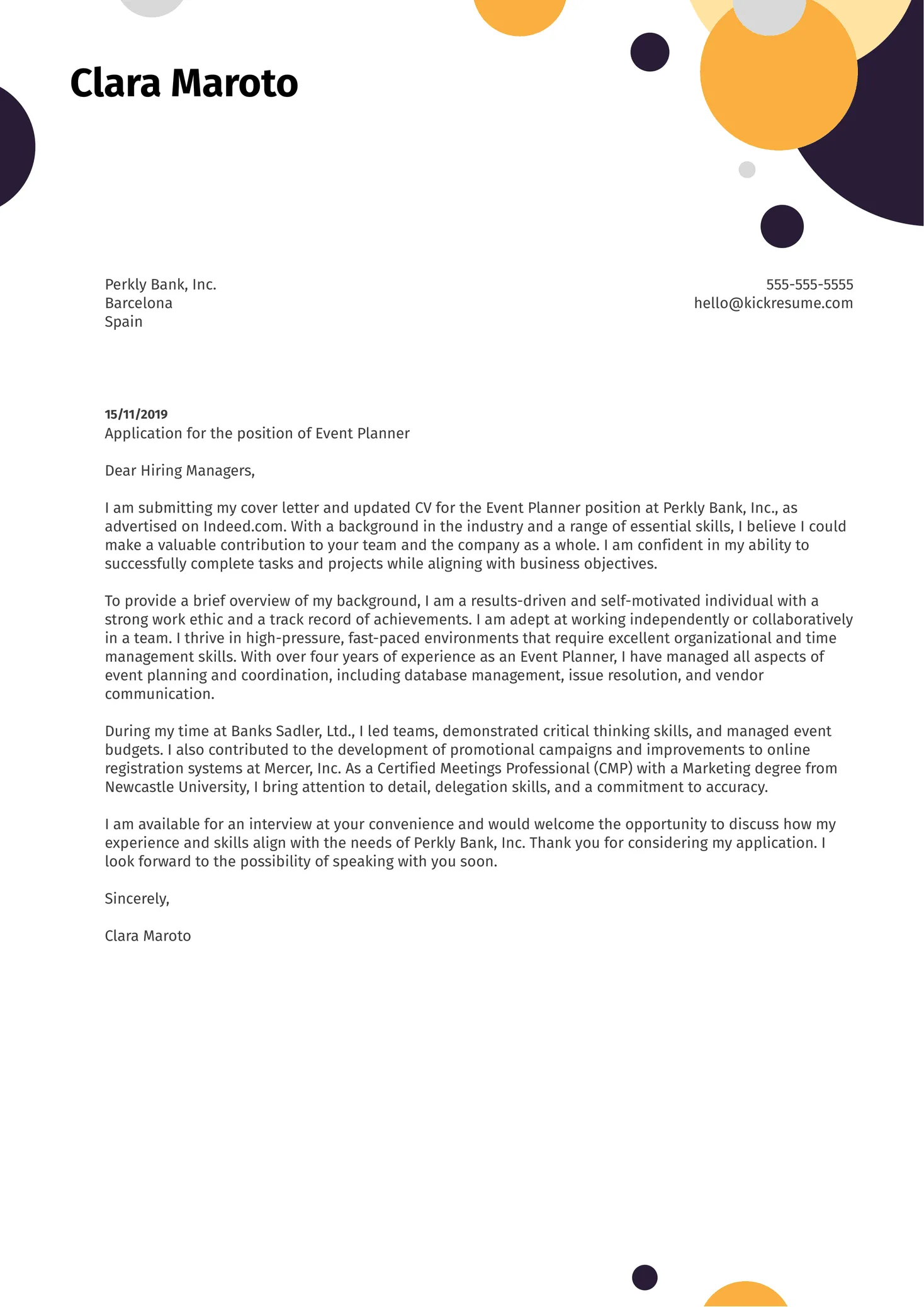 39762 events planner cover letter 4
