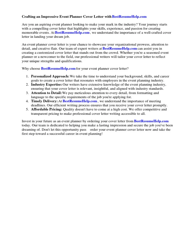 39762 events planner cover letter 6