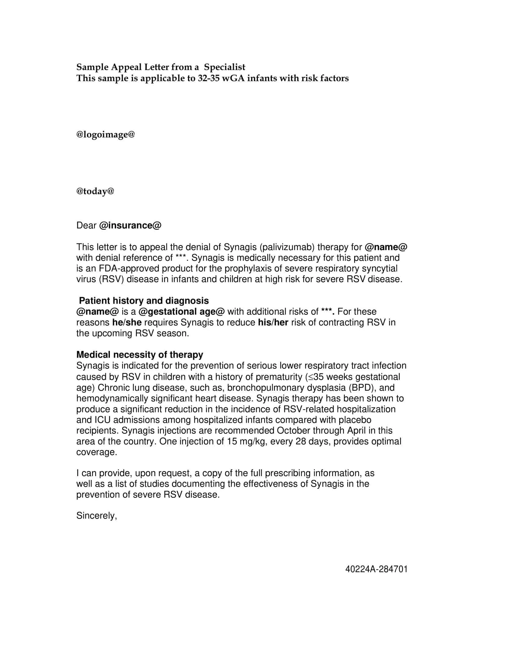 39768 appeal cover letter step by step