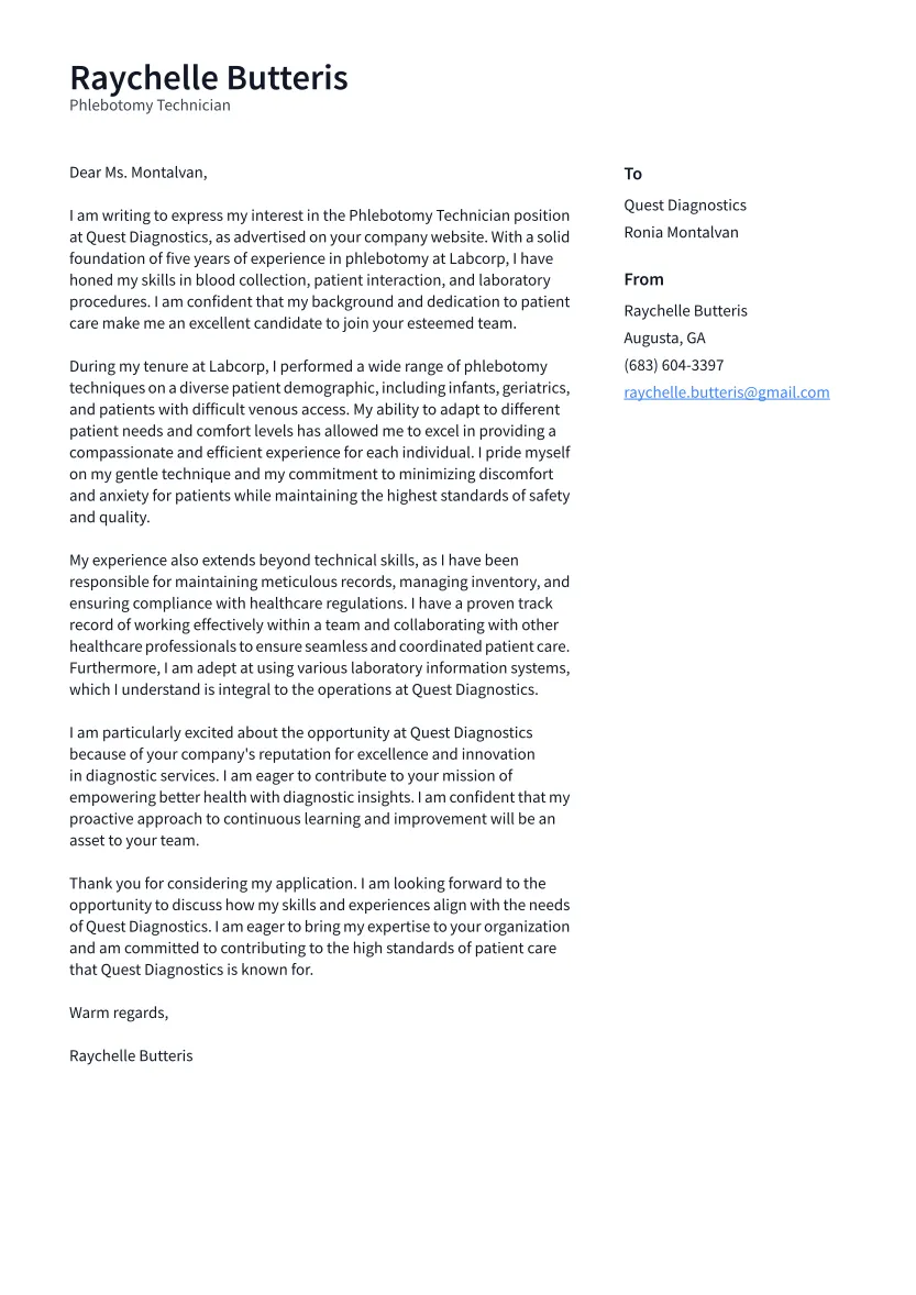 39770 phlebotomy technician cover letter 1