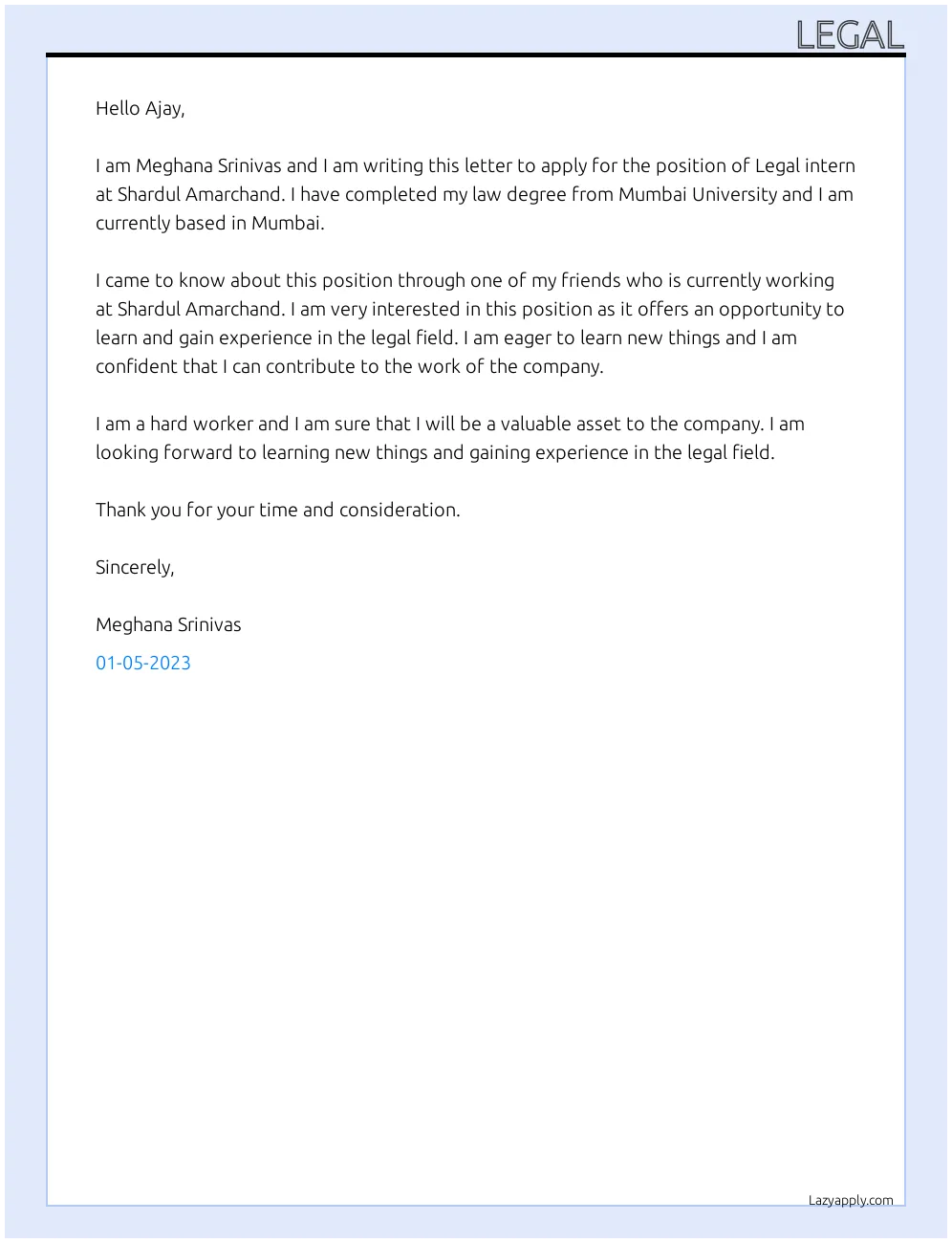 39774 legal cover letter