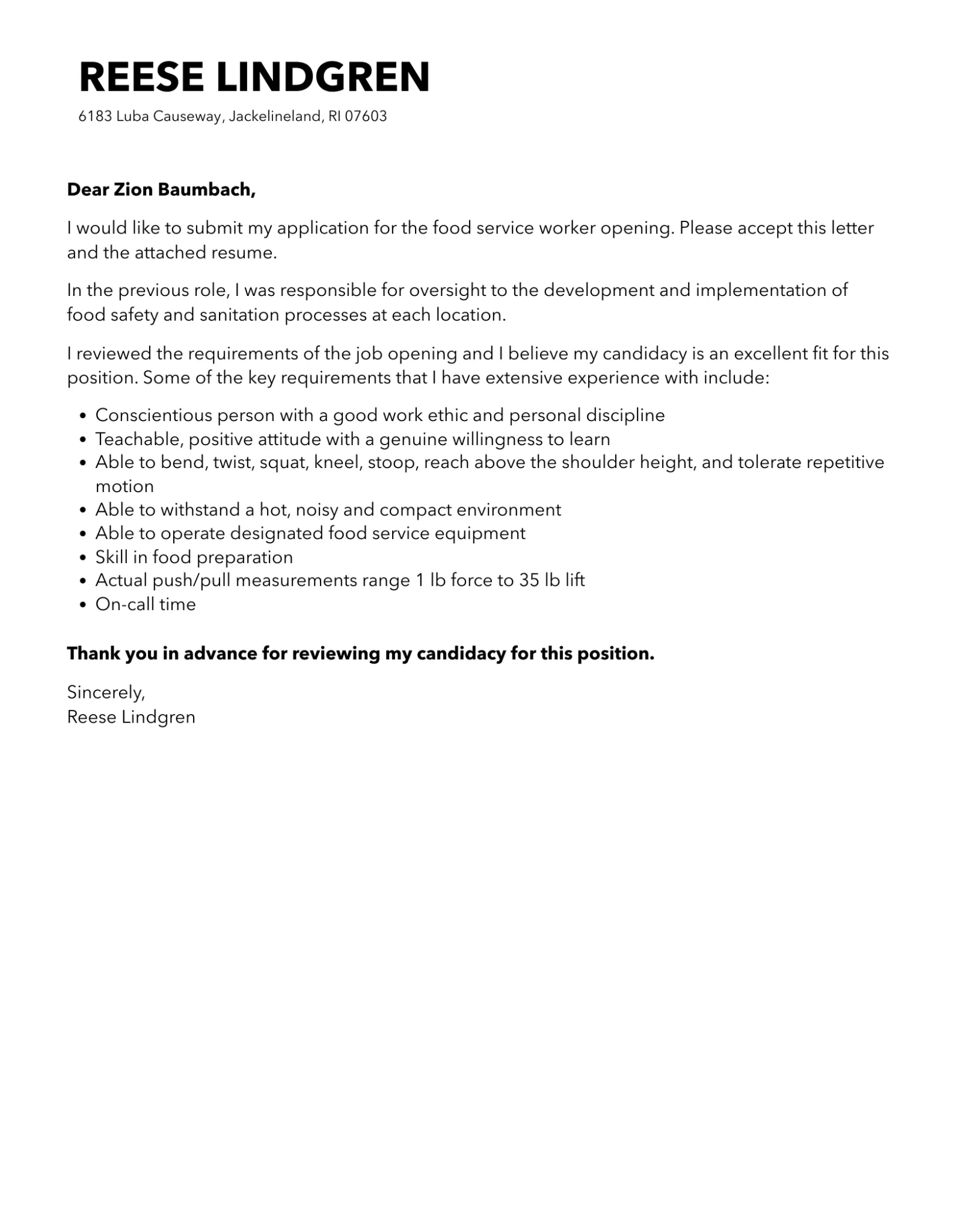 39776 cover letter formatting guide