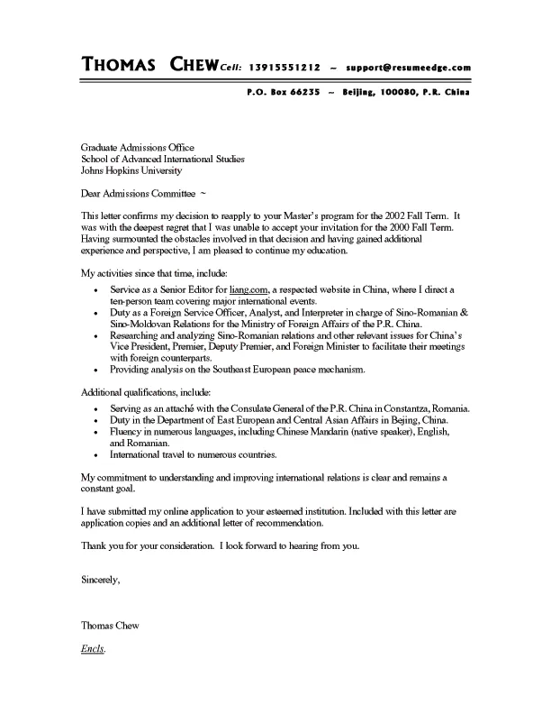 39783 cover letter formatting