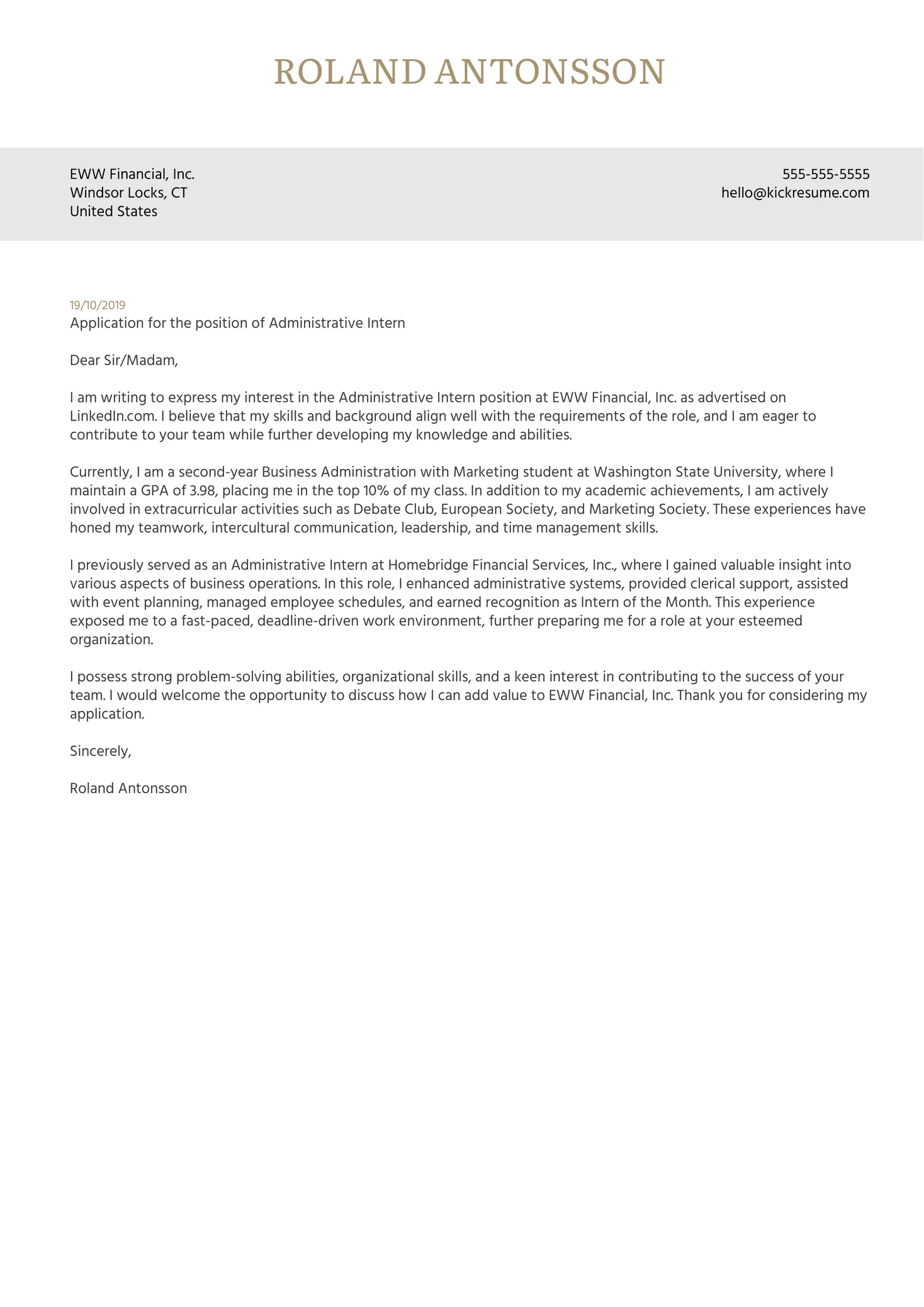 39790 admin cover letter tips
